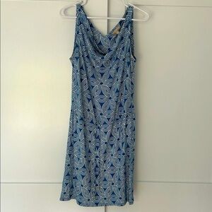 (NWOT) Banana Republic Drawstring Patterned Dress (M)